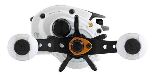 Reel Rotativo Abu Garcia Max Pro Max4pro Derecho Color Blanco