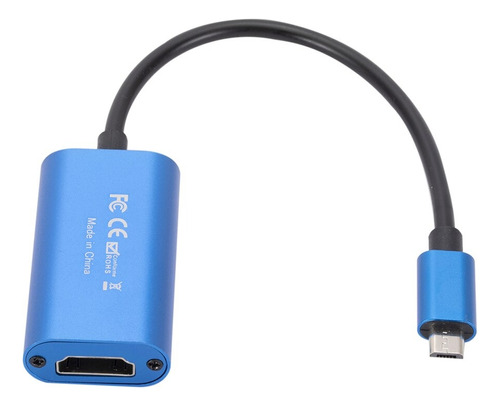 Capturadora De Video Usb-c 3.0 A Hdmi  Streaming  1080 4k