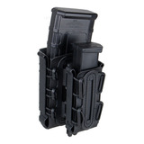 Porta Cargador Táctico Soft Shell Arma Larga Y Arma Corta