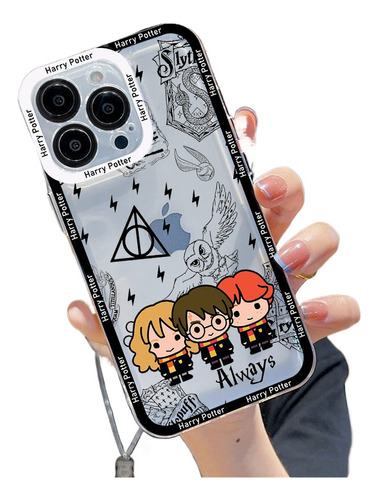 Funda De Teléfono Anime H-harries Para iPhone 15, 14, 13, 12