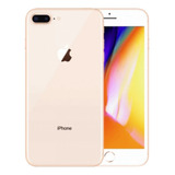  iPhone 8 Plus 64 Gb Dourado Vitrine +acessórios Bateria100%
