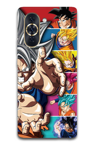 Funda Dragon Ball Goku 15 Para Huawei Todos