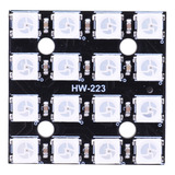 Placa De Desarrollo De Lámpara De Color Ws2812b, 5 V, Led Rg