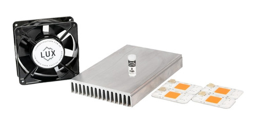 Combo Kit Cultivo  200w  Indoor Led Cob Cooler Disipador