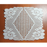 Carpeta A Crochet 29 X 35cms - Villa Luro O Adelina 