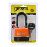 Candado Intemperie Arco Largo 55 Mm Naranja Uduke (ht90181)