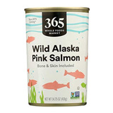 Salmón Salvaje De Alaska Enlatado, Rosa, Hueso Y Piel