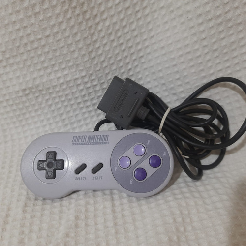 Controle Snes Original Branquinho Sem Restauração