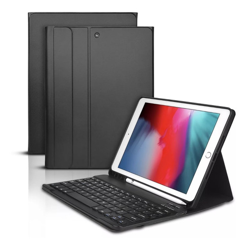 Funda Para iPad Air 1/2 Gen (9.7) + Teclado Español A Color