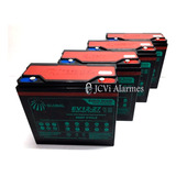 Kit 4 Bateria Global 12v 27ah - Moto Elétrica Eb008 48v 20ah