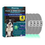 Woyamay Paquete De 4 Collares Antipulgas Para Perros, Preven