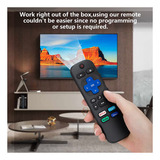 Loutoc Universal Tv Remote Para Todos Los Roku Tv, Reemplazo