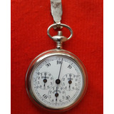 B. Antiguo Reloj Tipo De Bolsillo Podómetro Cuentapasos
