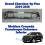 Platina Cromada Parachoque Delantero Grand Cherokee 4g Plus Fiat Grande Punto