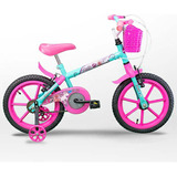 Bike Aro 16 Infantil Com Rodinhas