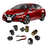 Birlos De Seguridad Ocultos Nissan Versa 2020-2021 2 Llaves