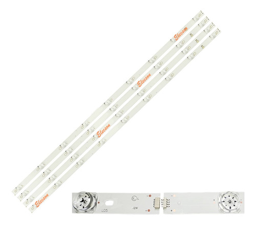 V505-g9 (4 Tiras 9 Leds 3 Voltios Cada Led) D50x-g9