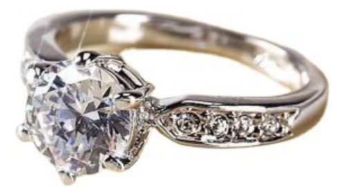 Good Moissanite Six Prong Diamond Ring