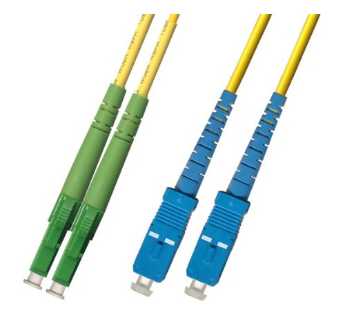 Cable De Fibra Ptica Dplex Monomodo 1m (9/125) - Lc/apc A Sc