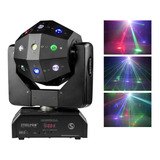 Moving Magic Ball Laser Rgbw Efeitos Giratórios Dmx Strobo