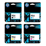 Combo Cartuchos Hp 954 Original X 4u 7740 Pro 8210 8710 8720