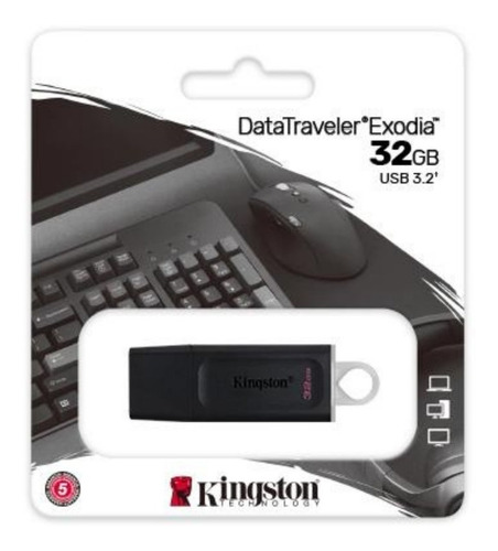 Pack X 6 Pendrive Kingston 32 Gb Usb 3.2 Somos Mayoristas