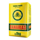 Yerba Canarias Para Mate Sabor Tradicional 1 Kg Original