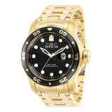 Reloj Para Hombres Invicta Pro Diver 39085 Oro