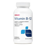 Gnc | Vitamin B12 | 1500mcg | 90 Capsules