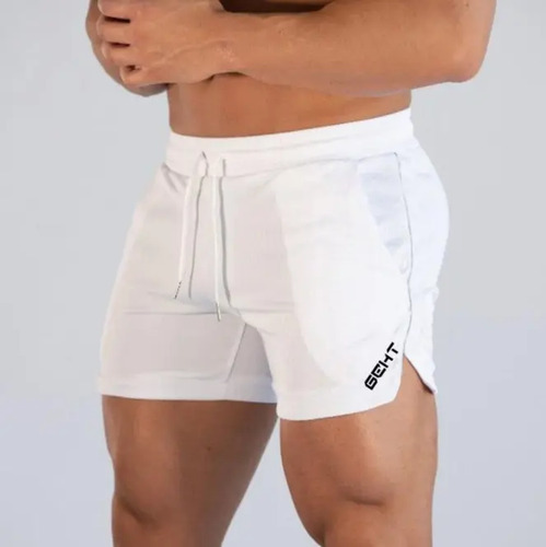 Gym Shorts Cortos, Ajustado, Gimnasio, Entrenamiento, Casual