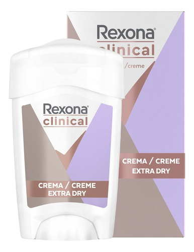 Barra Desodorante Rexona Clinical Extra Dry Women X 48 G
