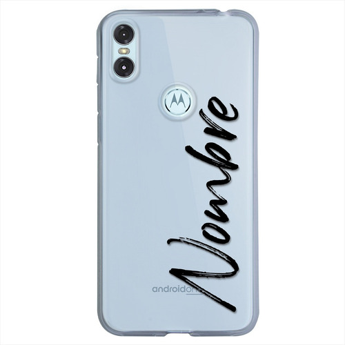 Funda Para Motorola Antigolpes Personalizada Con Tu Nombre