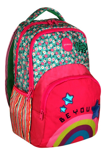 Mochila Escolar Portanotebook Gremond Kids Be Happy