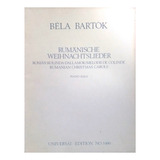 Bela Bartok Romanian Christmas Carols Para Piano Partitura