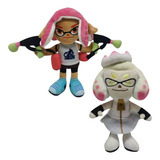 2pcs Splatoon 2 Tentacles Marina Muñeco Peluche Juguete 25cm