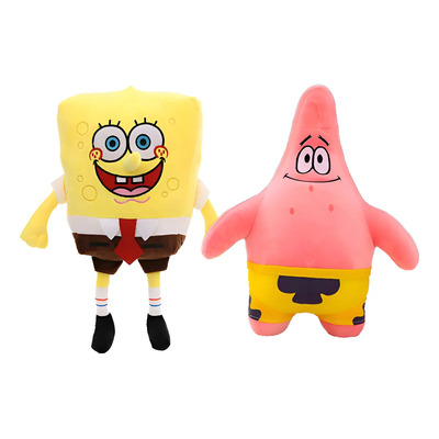 2pcs Peluche Bob Esponja Patricio Estrella 35cm Regalo Niños | MercadoLibre
