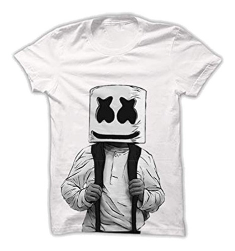 Playera Camiseta Nuevo Modelo Marshmello Dj Happier