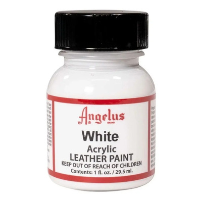 Pintura Acrílica Angelus Para Cuero 29ml Color Blanco Sneakers | MercadoLibre
