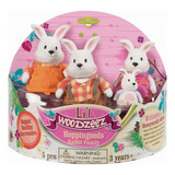 Familia De Conejos Lil Woodzeez Ploppy 270485