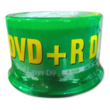 Dvd Logo Doble Capa Dual Layer 8.5gb 50un Envíogratisx2