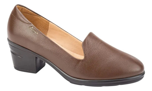 Zapatilla De Vestir De Dama Vicenza 4102 Color Café