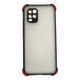 Carcasa Para Xiaomi Mi 10 Lite Borde Negro Anti Prot Camara