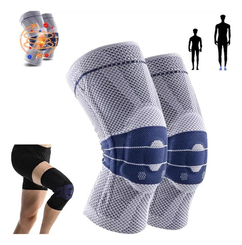 2pcs Baloncesto Deportes Rodilleras Para Hombres Y Mujeres