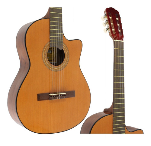 Guitarra Criolla Gracia Con Corte  M8  Profesional