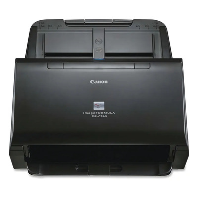 Escáner Canon DR-C240 USB Dúplex 45 ppm ADF 60 Hojas 600 dpi | Meses sin interés