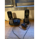 Teléfono Inalámbrico Panasonic Kx-tgd212 Duo Negro