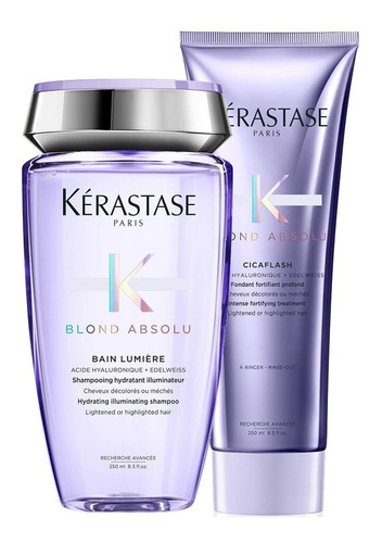 Kérastase Kit Blond Absolu: Shampoo Lumiére + Acondicionador