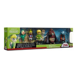 The Legend Of Zelda - Pack Con 5 Figuras Jakks