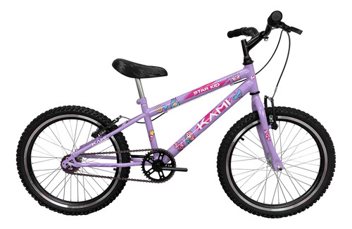 Bicicleta Infantil Star Feminina Aro 20 Princesa