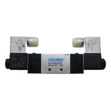 Electrovalvula Solenoide Neumatica 5/2 Biestable Rosca 1/4 Con Bobinas 24v Y Envio Gratis